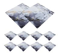 10 Pièces Carrelage Autocollant Effet Marbre, Panneau Mural | Xpe Foaming, Adhésif pour Murs, Résiste à L’usure Quotidienne, Transformation Rapide pour Salon et Mur