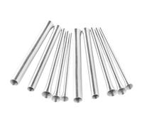 10 Pièces Cintreuse de Ressorts Professionnelle | Préserve les Parois, Cintrage, Outil Facile à Utiliser, pour Cuivre, Usage Plomberie, Format Compact