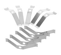 10 Pièces Clip à Ressort pour Grille de Ventilation, Acier Inoxydable | Réduit Vibrations et Bruit, Améliore le Flux D’air, Clip de Fixation pour Persienne