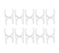 10 Pièces Clip s de Fixation pour Boîtier de Filtre à Eau, Double | Pièce Légère en Plastique, Usage Simple et Fiable, pour Maintien de L’élément Filtrant et Remplacement