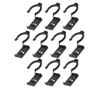 10 Pièces Clips de Panneau de Plinthe Réglables | Plastique, Fixation D’angle Facile et Réutilisable, pour Socle D’armoire, Montage Sûr et Aspect Uni