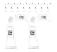 10 Pièces Clips de Signalisation Rotatifs en Plastique
