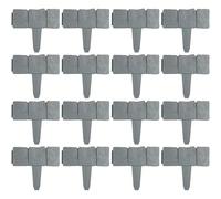 10 pièces Clôture de jardin en plastique, barrière décorative de bordure de jardin convenant pour la maison, le jardin, les plates-bandes, la cour, la pelouse, le balcon, le salon, le mariage, la fête