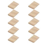 10 Pièces Coin de Manche de Hache en Bois pour Hache Fendeuse | Cale Triangulaire, Usage Jardinage et Bricolage, Aide à Fixer la Tête, Lot