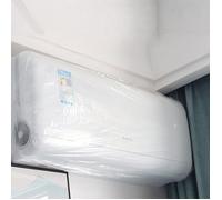 10 Pièces Couvercle de Climatiseur, Jetable Cache Poussière pour Climatiseur Mural Intérieur, Couvercle de Climatiseur Anti-poussi