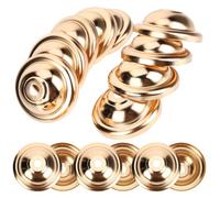 10 Pièces Couvercle de Luminaire, Support Plafonnier, Kit DIY | Finition Noire et Blanche, Style Simple Décoratif, Solide, Antirouille, pour Salon et Maison