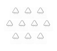 10 Pièces Crochets Muraux Invisibles Adhésifs pour Cadres et | Support Mural sans Clous, Forte Adhérence et Pose Simple, Plastique et Acier Inoxydable, Chambre et Décoration