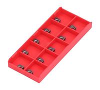 10 pièces d’inserts de tournage en carbure CCMT09T304, outils de tournage interne pour l’acier et l’acier inoxydable, lame de coupe métallique durable, remplacement pour tour CNC,