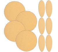 10 Pièces Disque de Ponçage Adhésif 15cm Grain 40 pour Grossier | Papier Abrasif Orange, Finition Initiale, Performance de Meulage Élevée, Format Rond 150mm