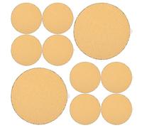 10 Pièces Disque de Ponçage Auto-adhésif 150mm 100 Grains | Papier Abrasif Orange, Meulage Grossier, Cercle Rond, Accessoires Compatibles Perceuse