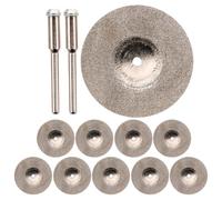 10 Pièces Disque Diamanté de Coupe et Meulage | Installation Facile, Efficacité Élevée, Coupe et Ponçage Rapides, Gain de Temps et D'effort, Usage Atelier