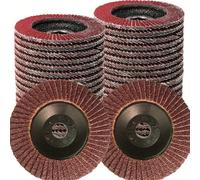 10 pièces Disques de meulage diamant de 4 pouces - Disques de retrait de rouille et de polissage en métal robuste, convenant aux meuleuses d'angle | Outil de meulage haute performance pour la réparati