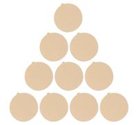 10 Pièces Disques de Ponçage Autocollants 150mm 180 Grains
