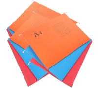 10 Pièces Dossier de Fichiers Suspendu A4 en Papier Résistant | Classeurs Standard, Ouverture Large, Usage Maison et Bureau, Étiquette de Classement Couleur Aléatoire Style Aléatoire