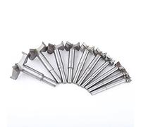 10 pièces, ensemble de forets Forstner de 14 à 50 mm, foret plat pour le bois destiné au perçage précis de trous, outil de découpe de trous en bois à pointe en carbure avec point c