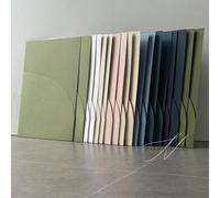 10 pièces Enveloppes d'invitation de mariage de style poche, enveloppes d'invitation simples pour fiançailles, 15e anniversaire, baptême, etc., invitation 5*7 pouces, cartes d'invitation DIY, poches p