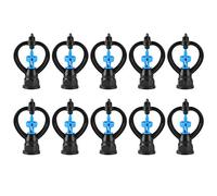 10 pièces Filetage Femelle G1 2 G3 4 buse rotative Papillon arroseur Papillon Turbine à Fil Externe buse Papillon tête de pulvérisation d'arrosage buse de brumisation