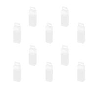 10 pièces Forets à Fraiser, Couvercle transparent | Compartiments Individuels, Rangement Empilable, Bords Arrondis, pour Bricoleurs et Travaux D’Installation