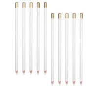 10 Pièces Gomme à Dessin Blanche en Bois, Stylo | Effaçage Net sans Abîmer le Papier, Prise en Main Facile, pour Dessin, École et Étudiants