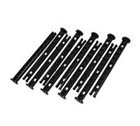 10 Pièces Goupille de Charnière pour Poubelle 240 L | Remplacement pour Bac Extérieur, Installation Facile, Nettoyage Rapide, Retrait Simple, Usage Écoles et Parcs