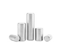 10 pièces Goupilles de positionnement massives en acier inoxydable 304 M1-M8, chanfrein C, tolérance m6, M5x20mm(10pcs)