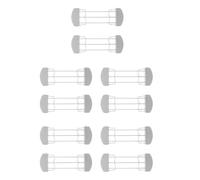 10 Pièces Grille de Réchauffage pour Grille en Métal, Poignées | Structure en Fil Métallique, Maintien Multislice, Conception Amovible, Manipulation Plus Sûre Cuisine, pour Pancakes