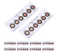 10 Pièces Indicateur Humidité Carte 6 Points Smd Papier Bleu Pcb | Carte de Détection Humidité Réutilisable, Installation Facile, Suivi Précis pour Composants Électroniques