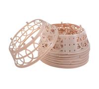 10 Pièces Insert de Casquette Réglable en Plastique Blanc | Support Intérieur pour Baseball et Casque, Maintien Sûr, Taille Ajustable, Entretien Facile