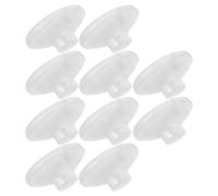10 Pièces Interrupteur à Pédale Rond pour Commande au Pied | Commande Mains sans Contact, Design Peu Encombrant, pour Zones Fréquentées et Cuisines Animées, Usage sur Lampe sur Pied