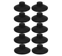 10 Pièces Interrupteur à Pédale Rond pour Lampadaire, Plastique | Commande au Pied Discrète, Profil Bas et Stable, pour Éclairage et Zones à Fort Passage