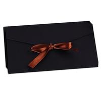 10 Pièces Invitation Enveloppes Cadeaux avec Nœud en Ruban 22x11cm Rétro Papier Kraft Enveloppe Couleur Enveloppe Enveloppes épaisses vintage pour mariage anniversaire fête prénatale remise de diplôme
