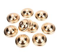 10 Pièces Kit de Canopée Lumineuse Support Plafonnier Décoratif | Couvercle de Luminaire, Boîtier Solide et Résistant à Rouille, pour Chambre et Maison
