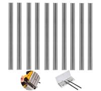 10 Pièces Lame Rabot HSS 82mm Réversibles Compatibles avec Makita Bosch | Lames de Raboteuse Électrique pour Travail du Bois - Compatibles avec machines de marque Makita & Bosch, durables, précises