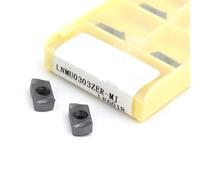 10 Pièces LNMU0303ZER LNMU0202ZER MJ LF6018 TF618 Insert De Fraisage Double Face Lame D'alimentation Rapide CNC Tour Cutter Outils Tournage Plaquettes de Carbure CNC(LNMU0303ZER LF6018)