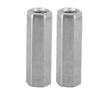 10 pièces M8 en acier au carbone longue tige écrou hexagonal manchon hexagonal écrou entretoise attaches filetées raccord tige hexagonale filetée(M8*40)
