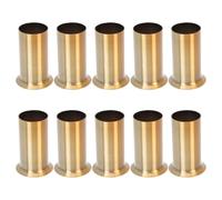 10 Pièces Manchon à Bride 30x50mm, Cache-socle Rétro | Fer, pour Rénovation D’éclairage et Décoration Intérieure, Cache les Douilles, Adapté aux Bras de Bougie