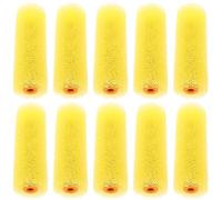 10 Pièces Manchon de Rouleau à Peinture Éponge 8 Pouces | Fournitures pour Maison, Ne Perd Pas de Fibres, Couvre de Grandes Surfaces, Remplacement de Nappe