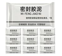 10 Pièces Mastic de Calfeutrage Imperméable Blanc | Argile à Sceller Polyvalente, Étanchéité Fiable pour Fuites et Joints, Usage Intérieur Extérieur