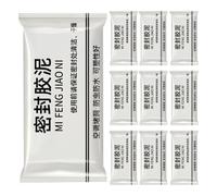 10 Pièces Mastic D'étanchéité Blanc Imperméable | Pâte de Scellement, Qualité Fiable, Emballage Pratique, pour Défauts de Mur, Usage Intérieur et Extérieur
