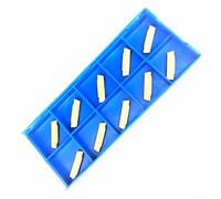 10 pièces MGMN200-G Burin à encastrer en carbure pour tour CNC, plaques réversibles NC3030 pour rainurer et perforer l'acier