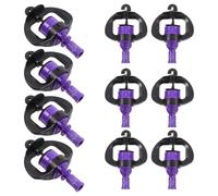 10 Pièces Micro-arroseur Rotatif 360 Degrés PP, Économie d'eau | Remplacement pour Ancien Modèle, Rotation Automatique, Entretien Gazon, Usage Jardin, Installation au Sol