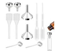 10 Pièces Mini Entonnoir,Petit Entonnoir,Entonnoir,Entonnoir Inox,Mini Entonnoir Pour Petit Flacon,Petit Entonnoir En Aluminium, Compte-Gouttes En Plastique,Distributeur En Plastique