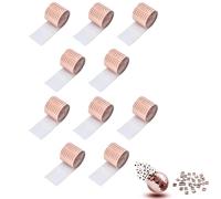 10 pièces Miroirs Auto-Adhésifs Carreaux de Mosaïque,mosaïque miroir en forme de Carré,Autocollant Mural Miroir en Verre,pour DIY Disco Party DIY Decor (Or rose)