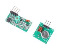 10 Pièces Module Émetteur sans Fil 433mhz Super, Paire | Carte Pcb Verte, Fonctionne en Paire, pour Bricolage Électronique et Commande de Porte de Garage