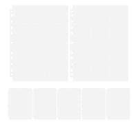 10 Pièces Pages de Collection D'épingles A4 12 Cases PP | Affichage pour Cartes et Collection, 11 Trous, Style Simple Transparent, Usage Maison ou Bureau