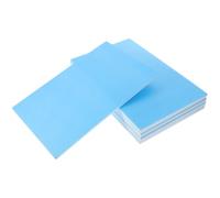 10 Pièces Panneau de Mousse Bleu PVC Écume Multifonction | Léger et Flexible, pour Loisirs Créatifs, Usage Maternelle, Grand Format, Planche de Bricolage Mousse
