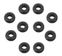 10 Pièces Passe-Fil Caoutchouc, Couvercle de Fermenteur en Plastique Œillet Outil de Brassage de Bière Accessoires pour Pailles de Sas Homebrew Bière Hydromel Vin