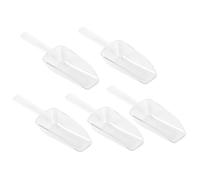 10 Pièces Pelle à Glace Mini en Plastique, Mesureur | Format Compact et Léger, Usage à Main, pour Café, Petits Aliments, Restaurant et Mariages