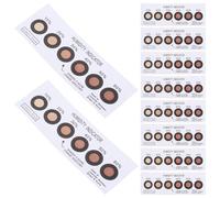 10 Pièces Petites Cartes de Mesure D'humidité 6 Points Smd | Indicateur Humidité Réutilisable, Contrôle Précis du Stockage, Installation Facile, pour Composants Électroniques