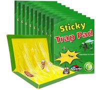 10 Pièces Piege a Souris, Piege a Rat, Anti Plaques Collantes Souris, Plaques de glu Anti, Puissant Mouse Trap Mulot Exterieur Efficace Interieur (10 Pièces)